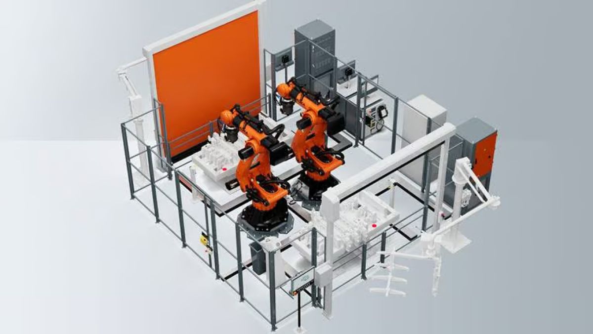 Roboteranlage als digitaler Zwilling